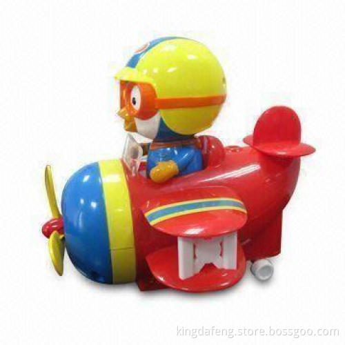 220g Battery-operated Airplane with Moving Function, Making Noise and Glowing Features